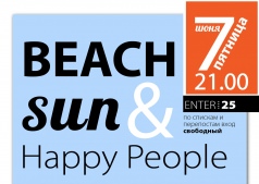 Beach sun & Happy People  I  Bombay Bar & Club