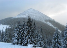 Зимний поход в Горганы (Карпаты)