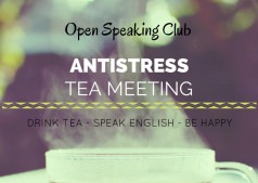 Open Speaking Club in Tea House 