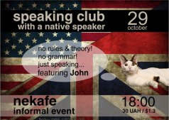 Informal English Speaking Club in NeKafe