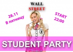 Student Party @ Wall Street