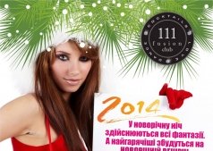 Дорогие друзья! Fusion Club 111 приглашает ВСЕХ отметить Новый 2014 год у нас!