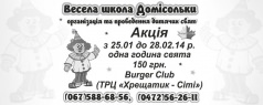 Весела школа Домісольки/ Веселая школа Домисолька 