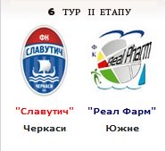 "Славутич" м.Черкаси проти "Реал Фарм" м.Южне